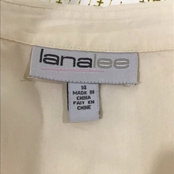Cream Lanalee button down blouse - Picture 6 of 6